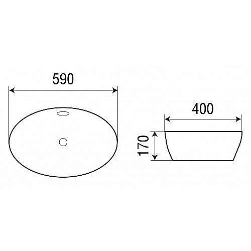 Раковина WeltWasser WW DEILBACH 4028 59 белая купить в интернет-магазине Sanbest