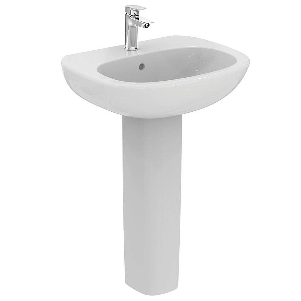 Раковина на пьедестале Ideal Standard Tesi 60 T351401 белая купить в интернет-магазине Sanbest