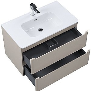 Тумба с раковиной Iddis Edifice 80 EDI80C0i95K капучино для ванной в интернет-магазине Sanbest