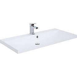 Раковина-столешница Aquanet Нота-100 284116 купить в интернет-магазине сантехники Sanbest