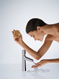 Смеситель для раковины Hansgrohe Talis Select S 100 72042000 купить в интернет-магазине сантехники Sanbest