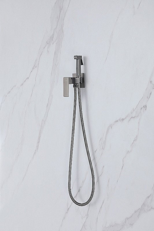 Гигиенический душ Abber Daheim AF8226NG никель матовый купить в интернет-магазине сантехники Sanbest