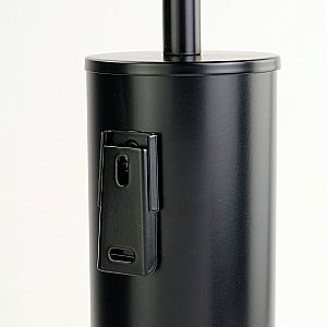 Ершик для туалета Migliore Fortis 31769 черный купить в интернет-магазине сантехники Sanbest