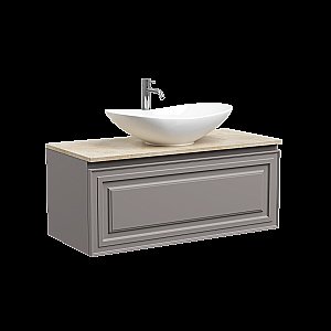 Тумба с раковиной Sancos Very 100 со столешницей, Doha Soft для ванной в интернет-магазине Sanbest