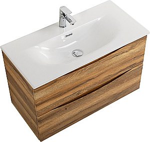 Тумба с раковиной BelBagno MARINO-CER-MINI-700-2C-SO-RR-P Rovere Rustico для ванной в интернет-магазине Sanbest