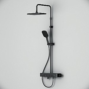 Душевая система AM.PM Func F078F322 черная купить в интернет-магазине сантехники Sanbest