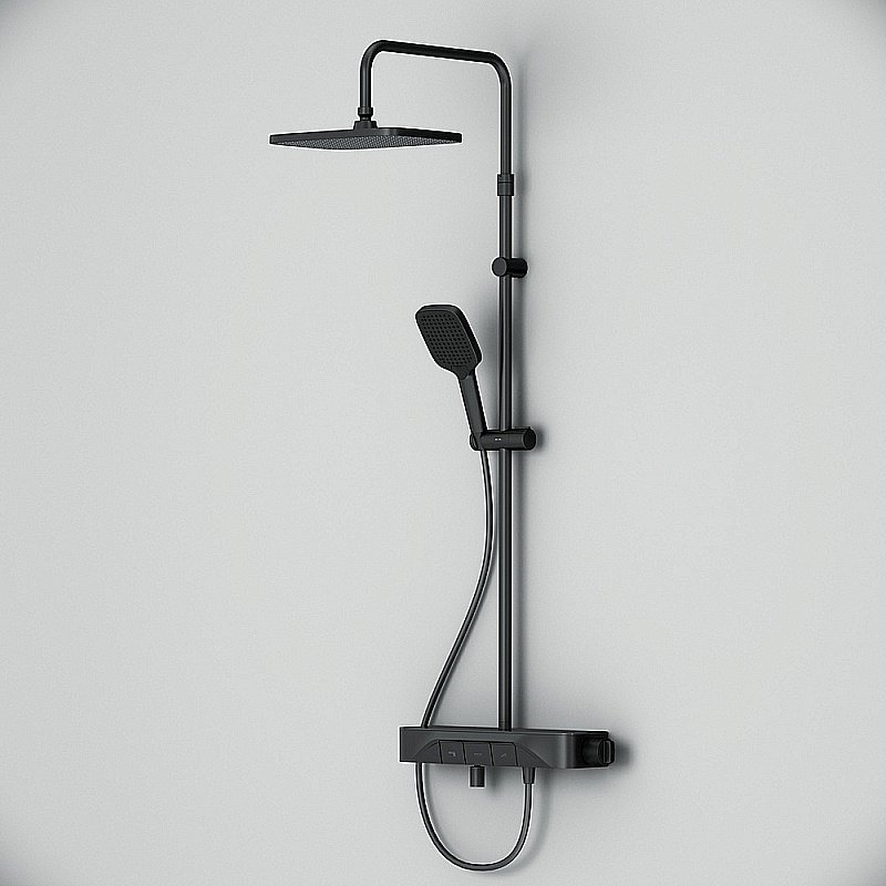 Душевая система AM.PM Func F078F322 черная купить в интернет-магазине сантехники Sanbest