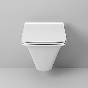 Унитаз подвесной Grossman GR-4413S безободковый, с крышкой микролифт купить в интернет-магазине Sanbest