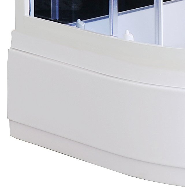 Душевая кабина Parly Classic Эконом ECM921, тропический душ, белая, 90×90 см купить в интернет-магазине Sanbest