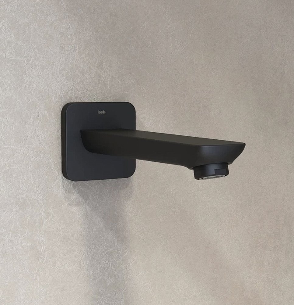 Излив Iddis Slide SLIBL00i63 черный матовый купить в интернет-магазине сантехники Sanbest