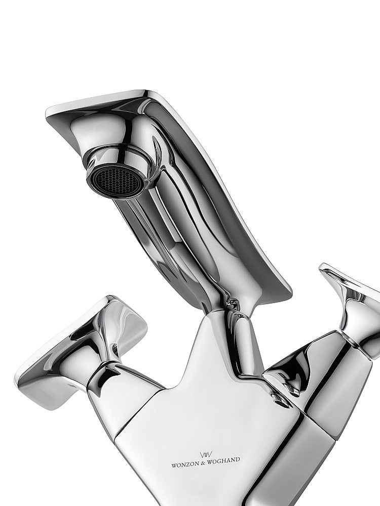 Смеситель для раковины WONZON & WOGHAND SHAKESPEARE, Хром (WW-651101-CR) купить в интернет-магазине сантехники Sanbest