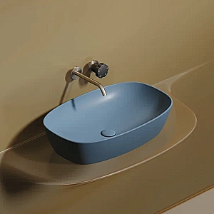 Раковина Ceramica Nova Element 60 CN6049ML голубая матовая купить в интернет-магазине Sanbest