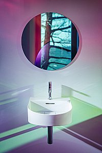 Раковина Laufen Sonar 8.1634.1.000.104.1 белая купить в интернет-магазине Sanbest