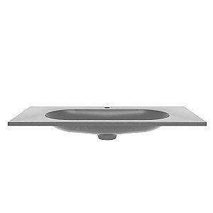 Раковина Vincea VCB-4H100G  100 серый шёлк купить в интернет-магазине Sanbest