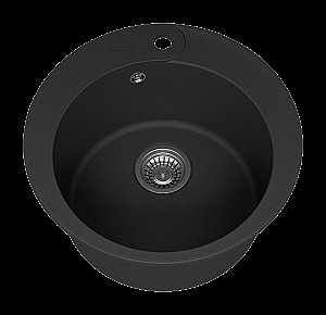 Кухонная мойка Misty Artemida 51 ART-51-01 антрацит купить в интернет-магазине сантехники Sanbest