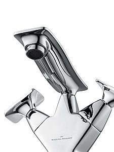 Смеситель для раковины WONZON & WOGHAND SHAKESPEARE, Хром (WW-651101-CR) купить в интернет-магазине сантехники Sanbest