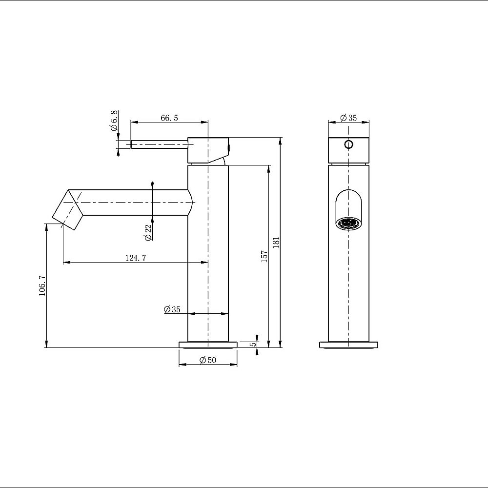 Смеситель для раковины WONZON & WOGHAND WW-H1063-MW белый матовый купить в интернет-магазине сантехники Sanbest