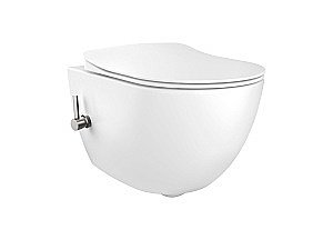 Унитаз подвесной с функцией биде CREAVIT FREE FE322-34CB00E-0002 белый, безободковый купить в интернет-магазине Sanbest