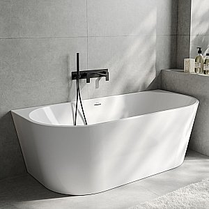 Ванна акриловая Abber 140х70 AB9503-1.4 белая купить в интернет-магазине Sanbest