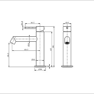Смеситель для раковины WONZON & WOGHAND WW-H1063-MW белый матовый купить в интернет-магазине сантехники Sanbest