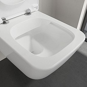 Унитаз подвесной Villeroy&Boch Venticello 4611RL01 альпийский белый, безободковый, с крышкой микролифт купить в интернет-магазине Sanbest