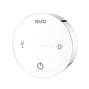 Косметическое зеркало круглое Keuco iLook move 17612019002 Хром купить в интернет-магазине сантехники Sanbest