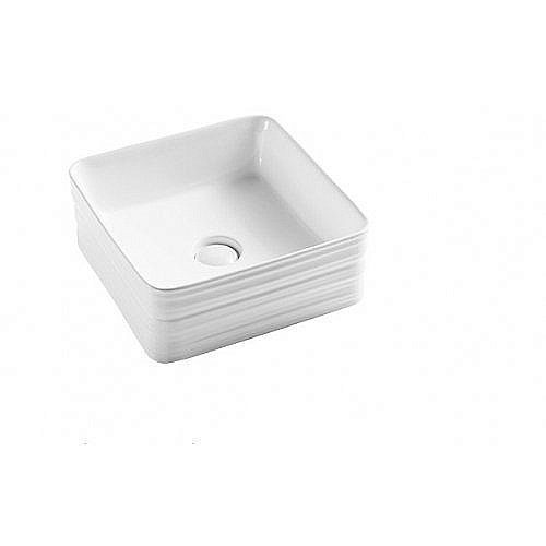 Накладная раковина WeltWasser WW ELBACH 20755 39,5 белая купить в интернет-магазине Sanbest