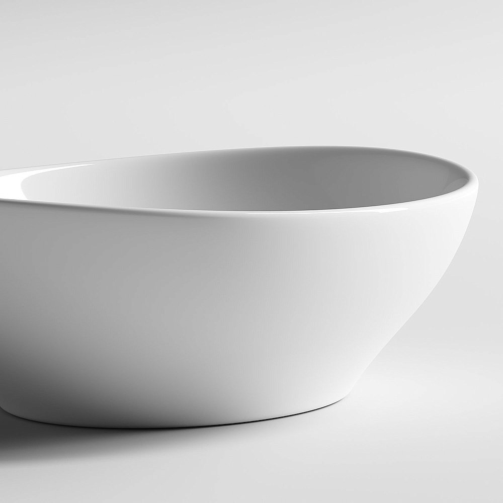 Раковина накладная Ceramica Nova Element CN6016 белая купить в интернет-магазине Sanbest