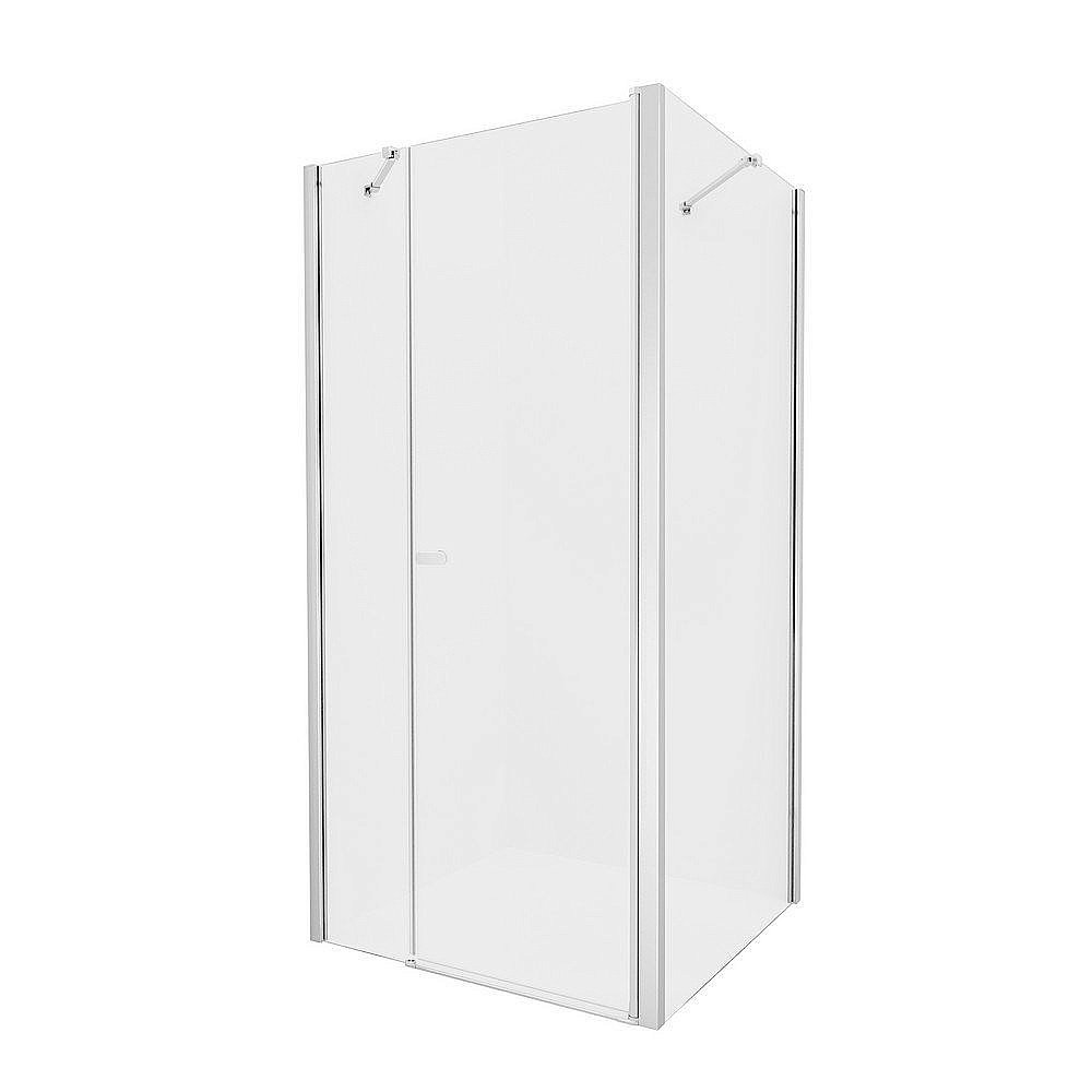 Душевой уголок NEW TRENDY NEW SOLEO K-0708 110x120 стекло прозрачное/профиль хром купить в интернет-магазине Sanbest