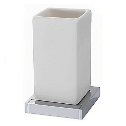 Стакан Webert Pegaso PE500301015 хром купить в интернет-магазине сантехники Sanbest