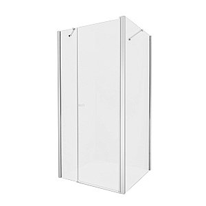 Душевой уголок NEW TRENDY NEW SOLEO K-0708 110x120 стекло прозрачное/профиль хром купить в интернет-магазине Sanbest