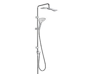 Душевая система Kludi Fizz Dual Shower System 670910500 купить в интернет-магазине сантехники Sanbest