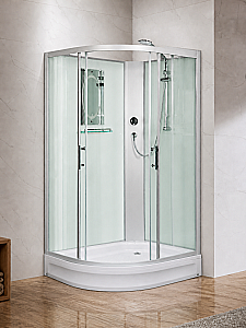 Душевая кабина WeltWasser WW500 WERRA XL 12801 R 90x120 с поддоном правосторонняя купить в интернет-магазине сантехники Sanbest