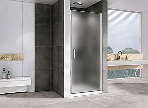 Душевая дверь ABBER Sonnenstrand AG04060M 60 стекло матовое/профиль хром купить в интернет-магазине Sanbest