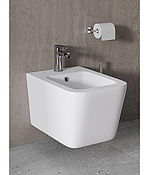 Биде подвесное Agger AT04310 белое купить в интернет-магазине Sanbest