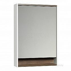 Зеркальный шкаф Акватон Капри 60 темное дерево купить в интернет-магазине сантехники Sanbest