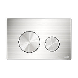 Кнопка для инсталяции WasserKraft BN02 брашированный никель купить в интернет-магазине сантехники Sanbest