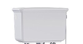 Бачок высокий Burlington Guild Slimline GU7002CW 51 белый купить в интернет-магазине сантехники Sanbest