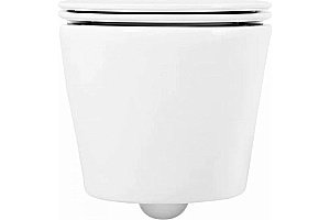 Унитаз подвесной BelBagno TRE BB8001CHR/SC безободковый, с крышкой микролифт купить в интернет-магазине Sanbest