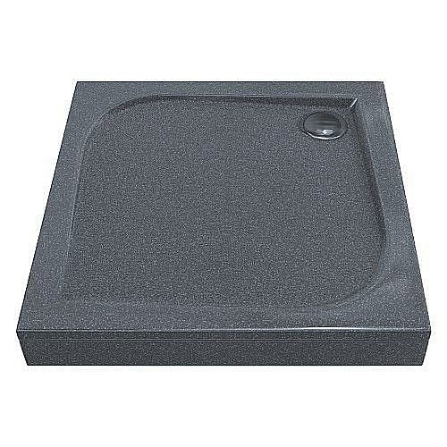 Душевой поддон литьевой Good Door КВАДРО 90x90 серый купить в интернет-магазине Sanbest