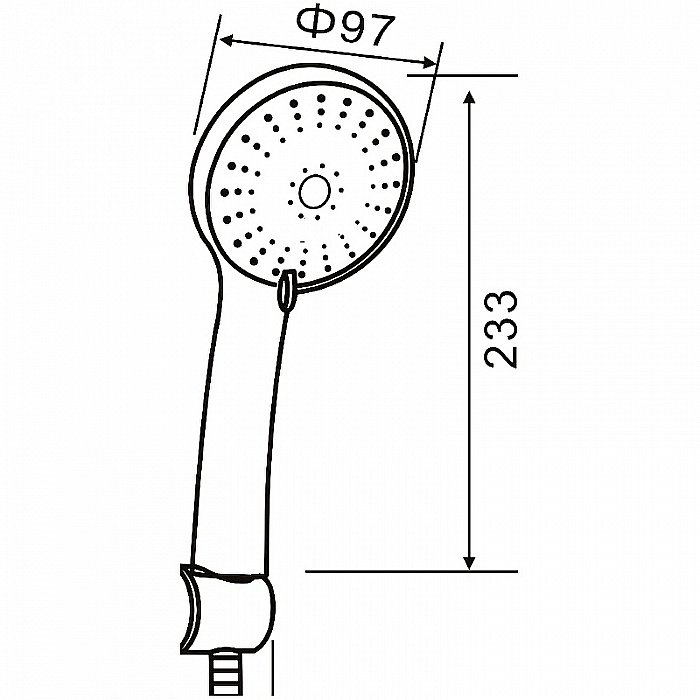Душевой гарнитур Orange Classic LM51br бронза купить в интернет-магазине сантехники Sanbest
