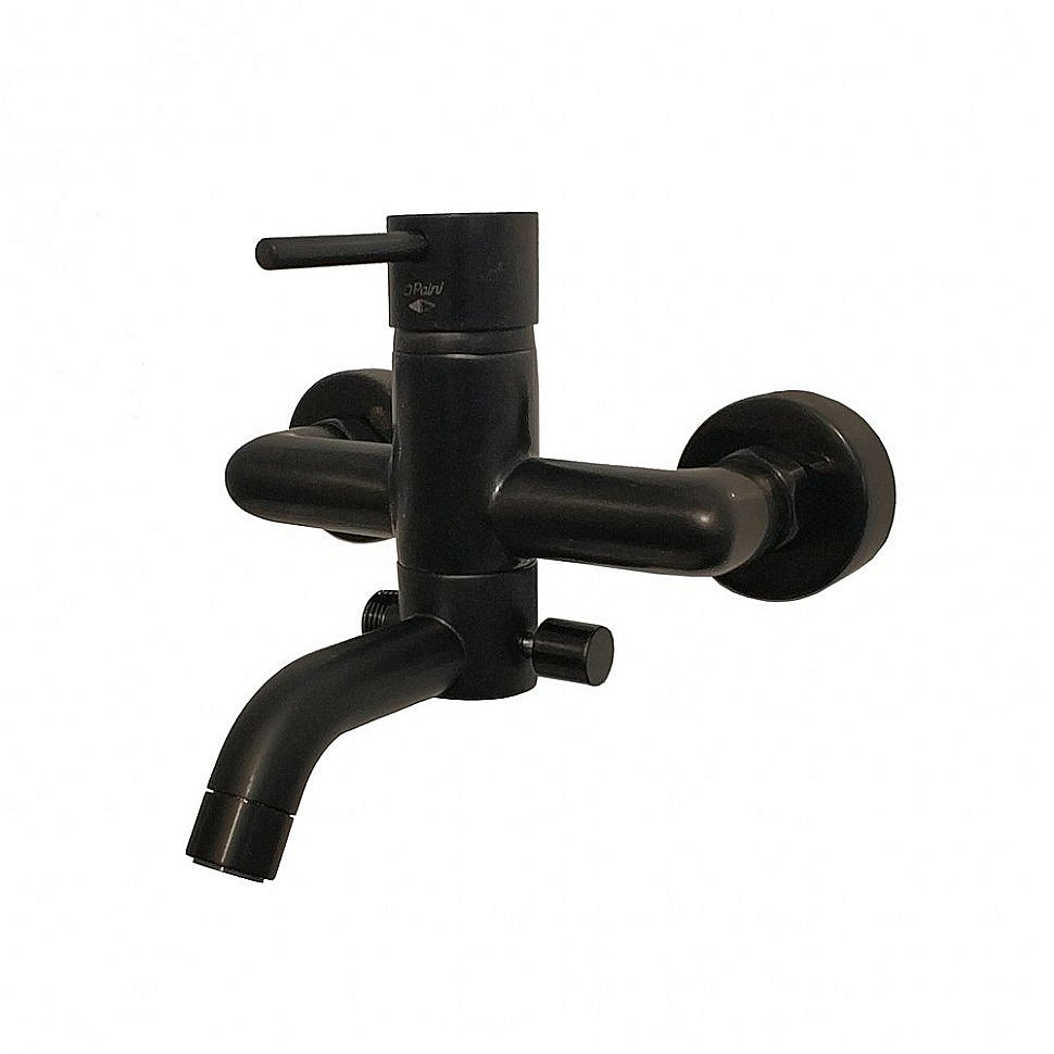 Смеситель для ванны PAINI Cox 78PZ100 черный матовый купить в интернет-магазине сантехники Sanbest