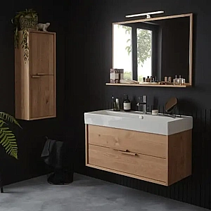 Зеркало Jacob Delafon Vivienne EB1597-E70 78 арлингтонский дуб в ванную от интернет-магазине сантехники Sanbest