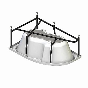 Ванна акриловая Vannesa Ирма 2-78-0-9-216 149х96 купить в интернет-магазине Sanbest