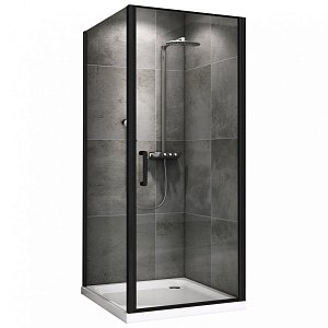 Душевой уголок Abber Sonnenstrand AG04080B-S80B 80x80 купить в интернет-магазине Sanbest