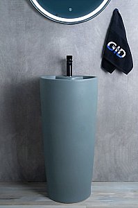 Раковина напольная Gid Autonomo 40 Nb131gm 81116 зеленый хаки купить в интернет-магазине Sanbest