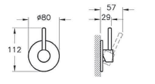Смеситель для биде Vitra A41457EXP купить в интернет-магазине сантехники Sanbest