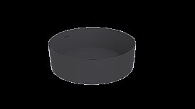 Раковина Creavit Nice 45 NC045-00AM00E-0000 антрацит матовый купить в интернет-магазине Sanbest