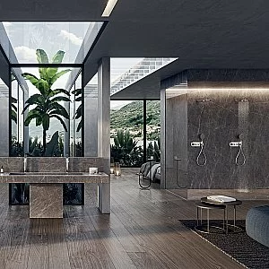 Верхний душ Bossini Apice H70430I.030 хром купить в интернет-магазине сантехники Sanbest