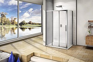 Душевой уголок Good door ORION WTW+SP 120x80 матовый купить в интернет-магазине Sanbest